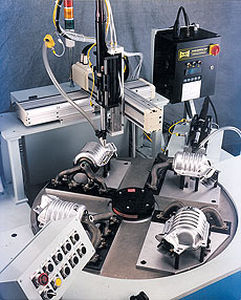 Motor-Rundschalttisch - Visumatic Industrial Products - motorisiert