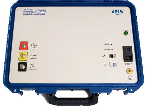 Stromnetz-Analysator - M5000 series  - Doble Engineering Company - Frequenzgang / tragbar