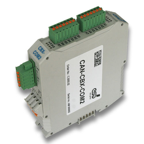 RS-485-Schnittstellenmodul - CAN-CBX-COM2 - esd electronics gmbh - CAN-Bus / CANopen / RS-232