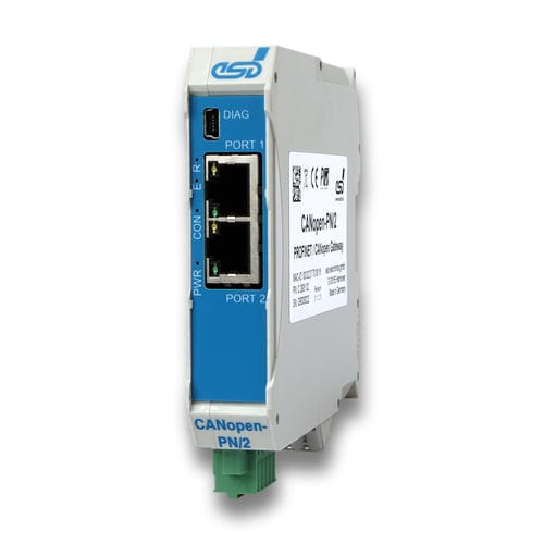 Gateway für Kommunikation - CANopen-PN/2 - esd electronics gmbh - Industrie / PROFINET / CANopen