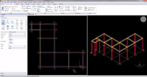 Strukturanalysesoftware - CADWorx® Structure - Hexagon PPM - Automatisierung / Modellierung / CAD
