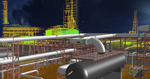 Messsoftware - CloudWorx for Intergraph Smart® 3D - Hexagon PPM - Modellierung / Projektentwicklung / Netzwerk