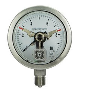 Analoges Manometer - TP300 + Mxx  - PCI INSTRUMENTS LTD - Gewinde / Rohrfeder / mit Schaltkontakt