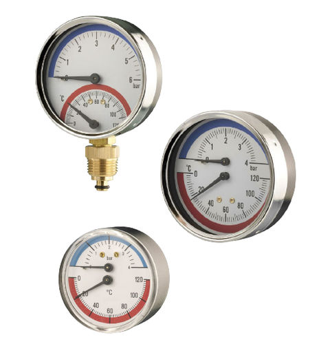 Analoges Manometer - CPT - PCI INSTRUMENTS LTD - Gewinde / Edelstahl / Rohrfeder