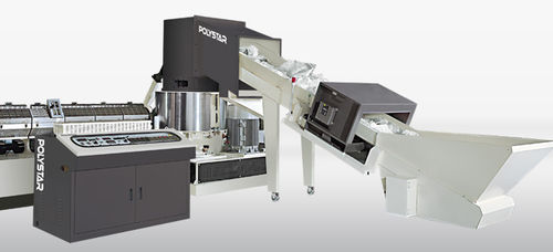 Einschneckenextruder - HNT-V series - Polystar Machinery Co., Ltd. - Recycling / für PE