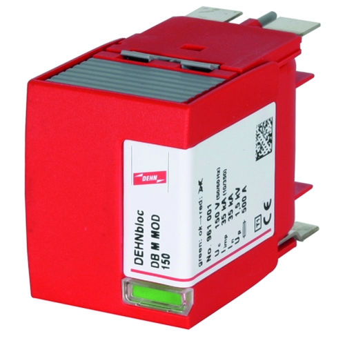 Überspannungsableiter Typ 1 - DB M MOD series - DEHN + SÖHNE - für Stromversorgung / für Elektroinstallation / mit Fehleranzeige