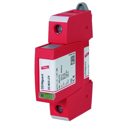 Überspannungsableiter Typ 2 - DG S series - DEHN + SÖHNE - für Stromversorgung / für Elektroinstallation / einpolig