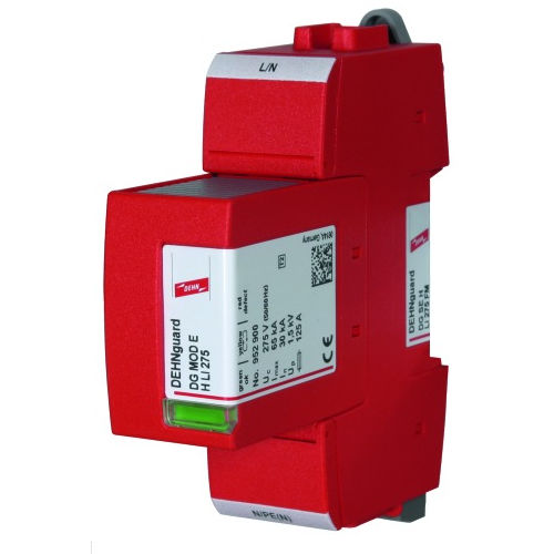 Überspannungsableiter Typ 2 - DG SE H  series - DEHN + SÖHNE - für Stromversorgung / für Elektroinstallation / einpolig