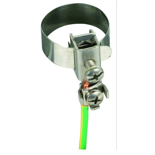 Schraubenrohrschelle - BRS 10.27 AQ2.5 10 V2A - DEHN + SÖHNE - Edelstahl