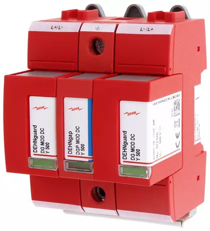 Überspannungsableiter Typ 2 - DG ME DC Y 1000 FM - DEHN + SÖHNE - für Elektroinstallation / zur Fernanzeige / für Dauerbetrieb
