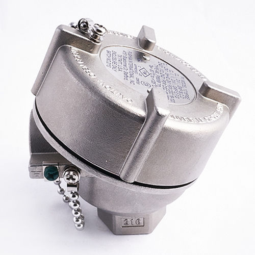Anschlusskopf für Temperatursensor - 1116PSE - PUSHNA INTERNATIONAL - Thermoelement / Edelstahl / ex-geschützt