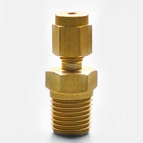 Hydraulikanschluss - CF2512RB - PUSHNA INTERNATIONAL - Gewinde / Kompression / Messing