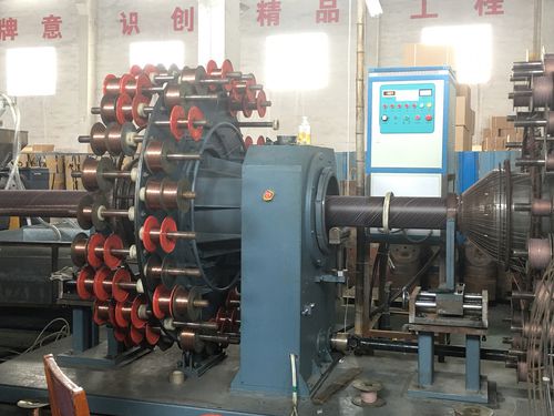 Extrusionsanlage für stahlverstärkte Rohre - Jiangsu Xinrongplas Machinery Co., Ltd - Mehrschicht / Rohr / für HDPE