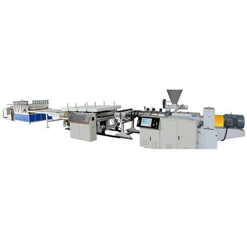 Doppelschneckenextrusionsanlage - YF series - Jiangsu Xinrongplas Machinery Co., Ltd - Platten / für PP / für PVC