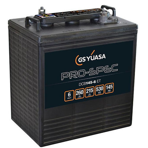 AGM-Batterie - DCB145-6(ET) - GS Yuasa - Block / 6 V