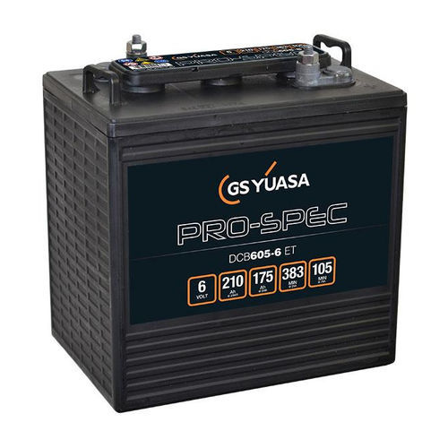 AGM-Batterie - DCB605-6(ET) - GS Yuasa - Block / 6 V / für Elektrofahrzeug