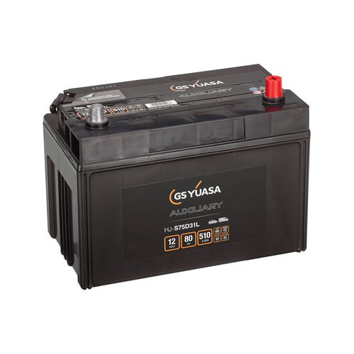 Blei-Säure-Batterie - HJ-S75D31L - GS Yuasa - Block / 12 V / für Elektrofahrzeug