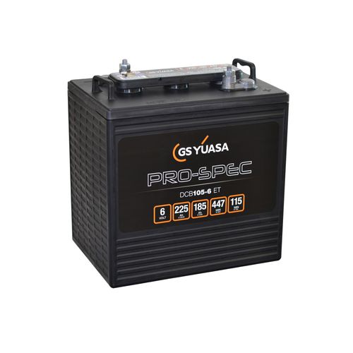 AGM-Batterie - DCB105-6(ET) - GS Yuasa - Block / 6 V / für Elektrofahrzeug