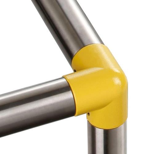 Rohrverbinder für Eckeinbau - RV-BR - Rohde AG - Aluminiumlegierung