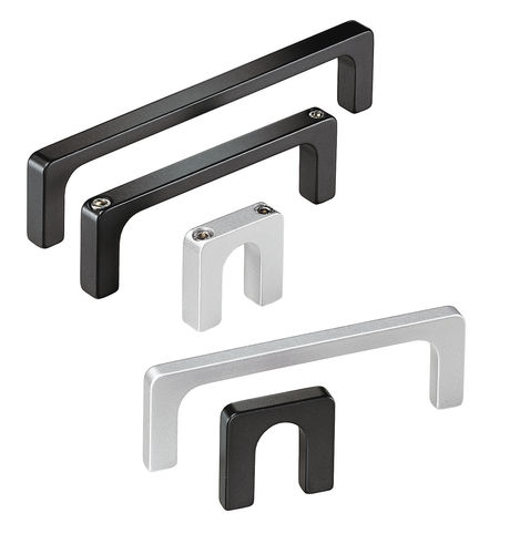 Bügelgriff - R - Rohde AG - für 19"-Rackschubladen / Geräte / Aluminium