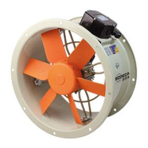 Axialventilator - HEPT series - SODECA - wandmontiert / Extraktion / mit Rostschutz
