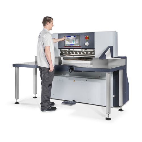Programmierbarer Planschneider - POLAR N 78 - Heidelberger Druckmaschinen AG - Hochgeschwindigkeit / Präzision / automatisch