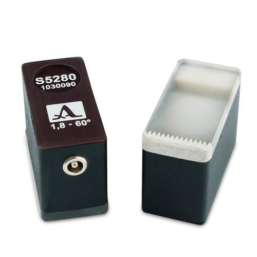 Ultraschallwandler mit gewinkeltem Bündel - S5280- 1030090 - ACS-Solutions GmbH - piezoelektrisch / Scherwellen