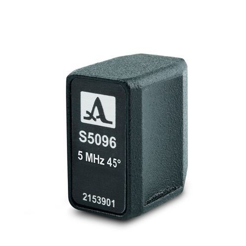 Ultraschallwandler mit gewinkeltem Bündel - S5096 – 2153901 - ACS-Solutions GmbH - piezoelektrisch / mit Doppelkristall / mit Longitudinalwelle