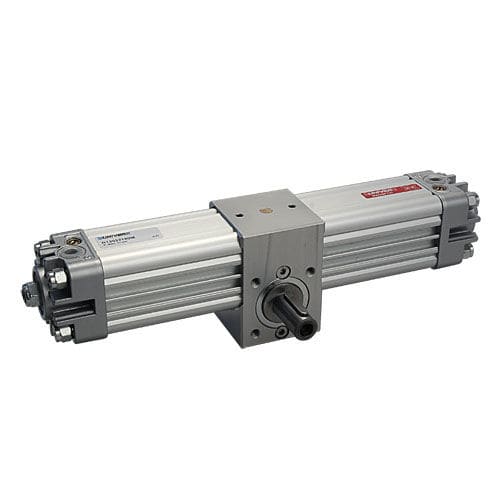 Pneumatischer Antrieb - R series - UNIVER Group - Dreh / Zahnstangen-Ritzel / doppeltwirkend