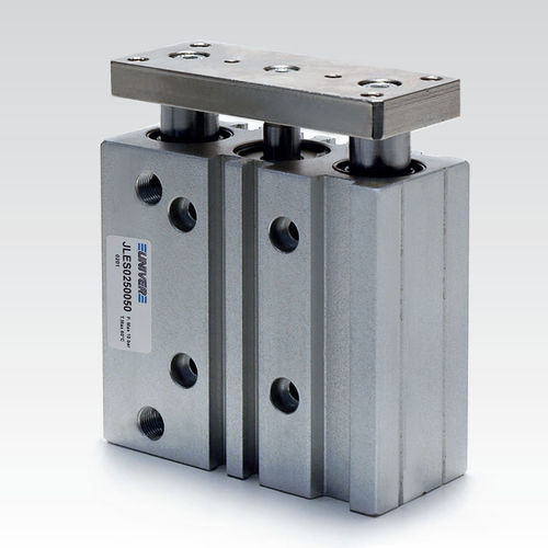 Geführter Zylinder - JLE series - UNIVER Group - pneumatisch / Kolbenstangen / mit Mehrfachkolben