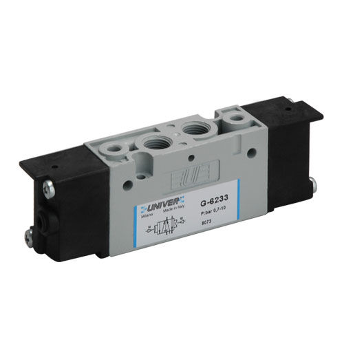 Pneumatik-Wegeventil / Schieber - G6 series - UNIVER Group - mit elektrischer Bedienung / 3/2-Wege / 5/2-Wege