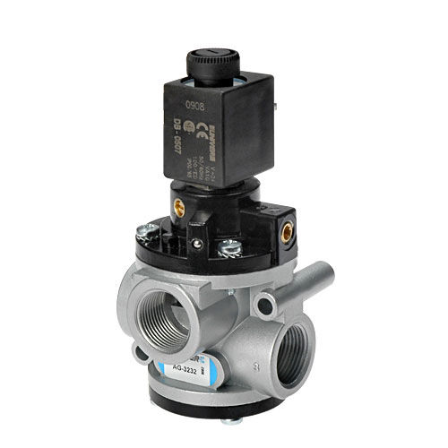 Pneumatik-Wegeventil / mit Klappe - AG series - UNIVER Group - pneumatisch gesteuert / 3/2-Wege / 2/2-Wege