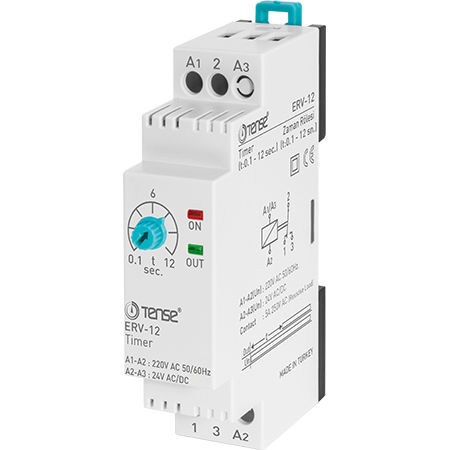 Elektronischer Timer - ERV-12 - Tense Electronic - Hutschienen / einstellbar