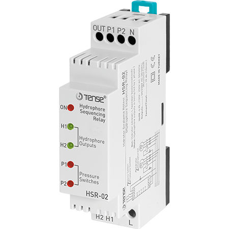 Elektronisches Zeitrelais - HSR-02 - Tense Electronic - Zuschalt / für DIN-Schiene