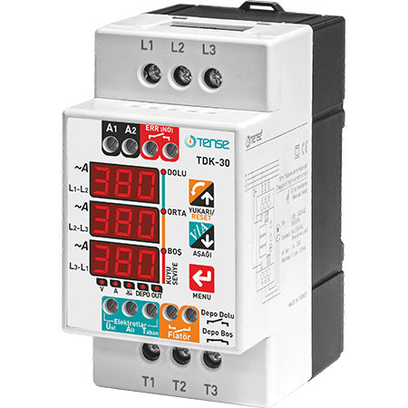 Kontrollrelais für Pumpen - TDK-30 - Tense Electronic - Unterspannung / Überspannung / Überstrom