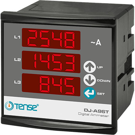 Digitales Amperemeter - DJ-A96T - Tense Electronic - AC / dreiphasig / Einbau