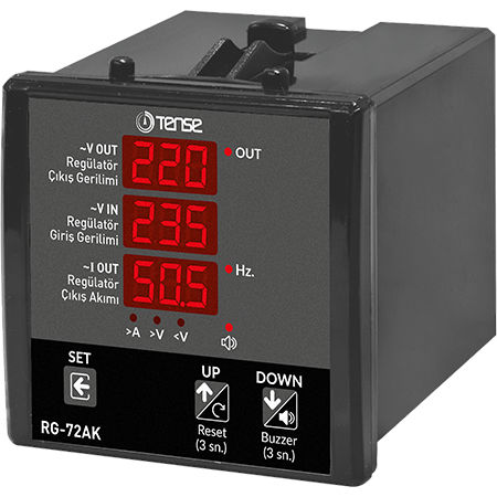 Digitales Voltmeter - RG-72AK - Tense Electronic - stationär / AC