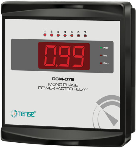Einphasiger Blindleistungsregler - RGM-07E - Tense Electronic - 7 Stufen