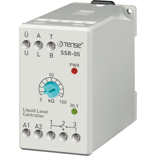 Niveaukontrollrelais - SSR-05  - Tense Electronic - für DIN-Schiene / für Schalttafelmontage / einstellbar