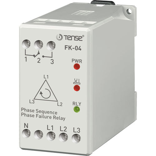 Schutzrelais für Phasenverlust - FK-04 - Tense Electronic - dreiphasig / AC / für Elektromotor