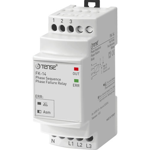 Drehfeldrichtungs-Schutzrelais - FK-14 - Tense Electronic - dreiphasig / AC / für Elektromotor