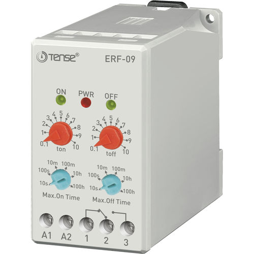 Multifunktions-Zeitrelais - ERF-09  - Tense Electronic - Blitz / für DIN-Schiene / Einbau