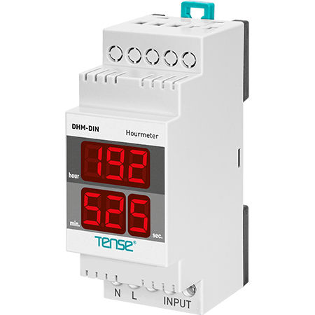 Stundenzähler - DHM-DIN - Tense Electronic - digital / elektronisch / für DIN-Schiene