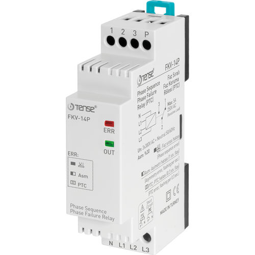 Thermoschutzrelais - FKV-14P - Tense Electronic - Phasenfolge / dreiphasig / AC