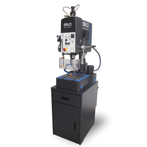 Tischgerät-Gewindeschneidmaschine - SHE series - ERLOGROUP - elektrisch / automatisch / mit variabler Geschwindigkeit
