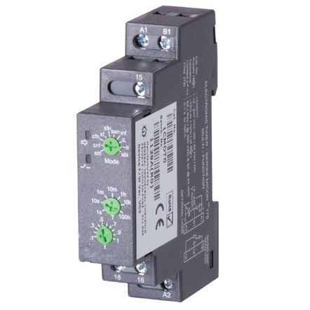 Elektronisches Zeitrelais - Micon 175 - Brodersen Controls - Multifunktion / für DIN-Schiene / für Relais