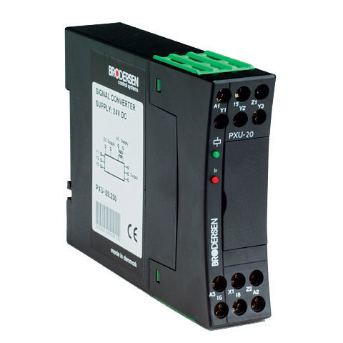Galvanisch getrennter Signalwandler - PXU-20 - Brodersen Controls - analog / Isolator / für DIN-Schiene