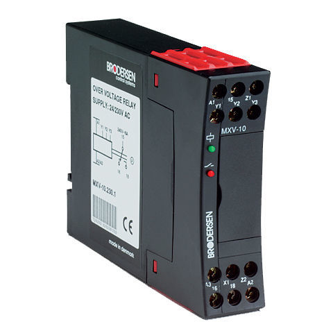 Spannungsüberwachungsrelais - MXV-20 - Brodersen Controls - 1NO/NF / AC / DC