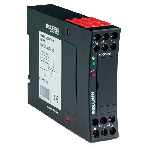 Spannungsüberwachungsrelais - MXP-20 - Brodersen Controls - Phasenfolge / Leistung / AC