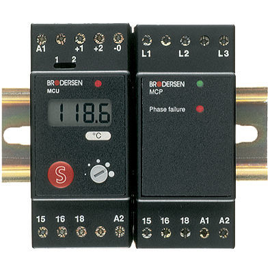 Spannungsüberwachungsrelais - MCU-10 series - Brodersen Controls - Strom / Temperatur / AC/DC